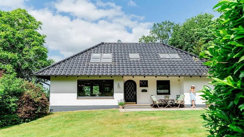 Ferienhaus für 6 Personen, mit Sauna und Garten