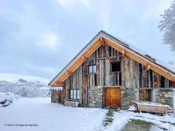 Maison de campagne pour 6 personnes, avec vue et jardin à Albiez-le-Jeune