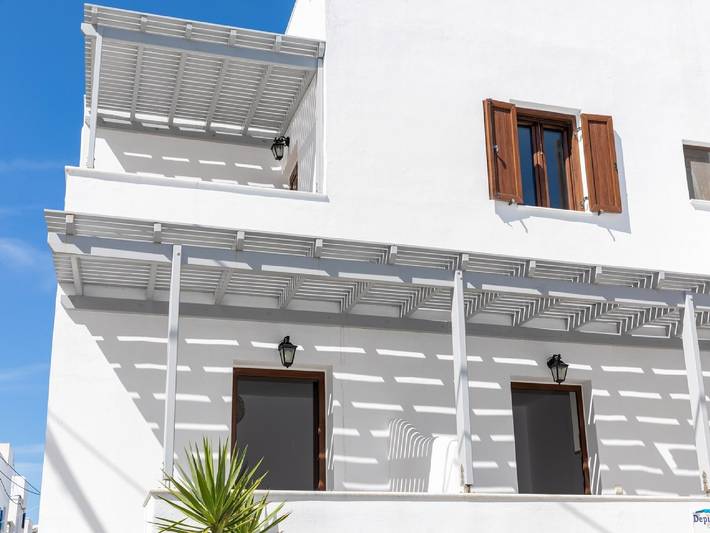 Villa for 2 people, with balcony in Naxos