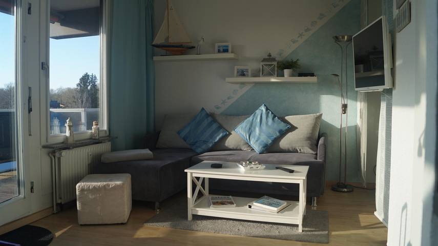 Apartament wakacyjny dla 3 osób, z balkon w Zatoka Lubecka