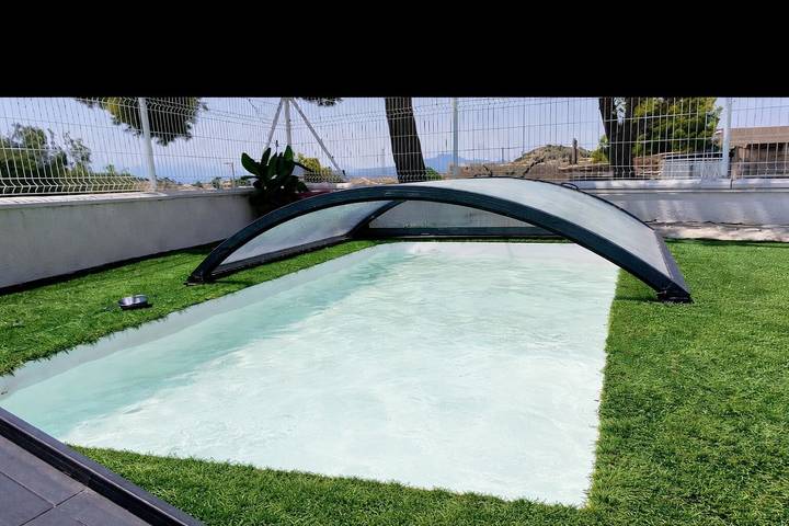 Casa de vacaciones para 7 personas, con jardín y piscina para niños en Molina de Segura