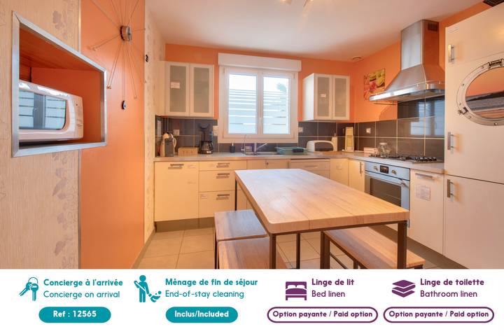 Maison de vacances pour 6 personnes, avec jardin et terrasse dans le Finistère - 4