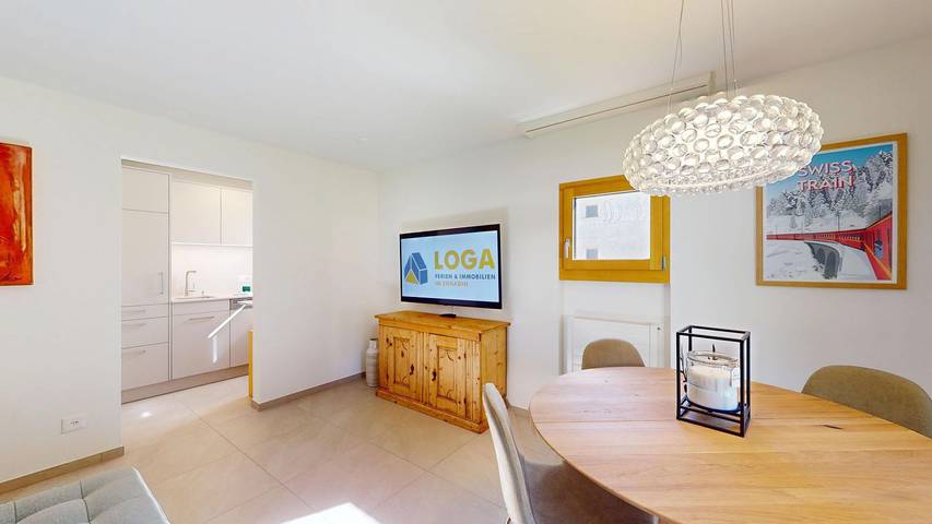 Ferienwohnung für 4 Personen, mit Terrasse und Garten in Celerina - 4