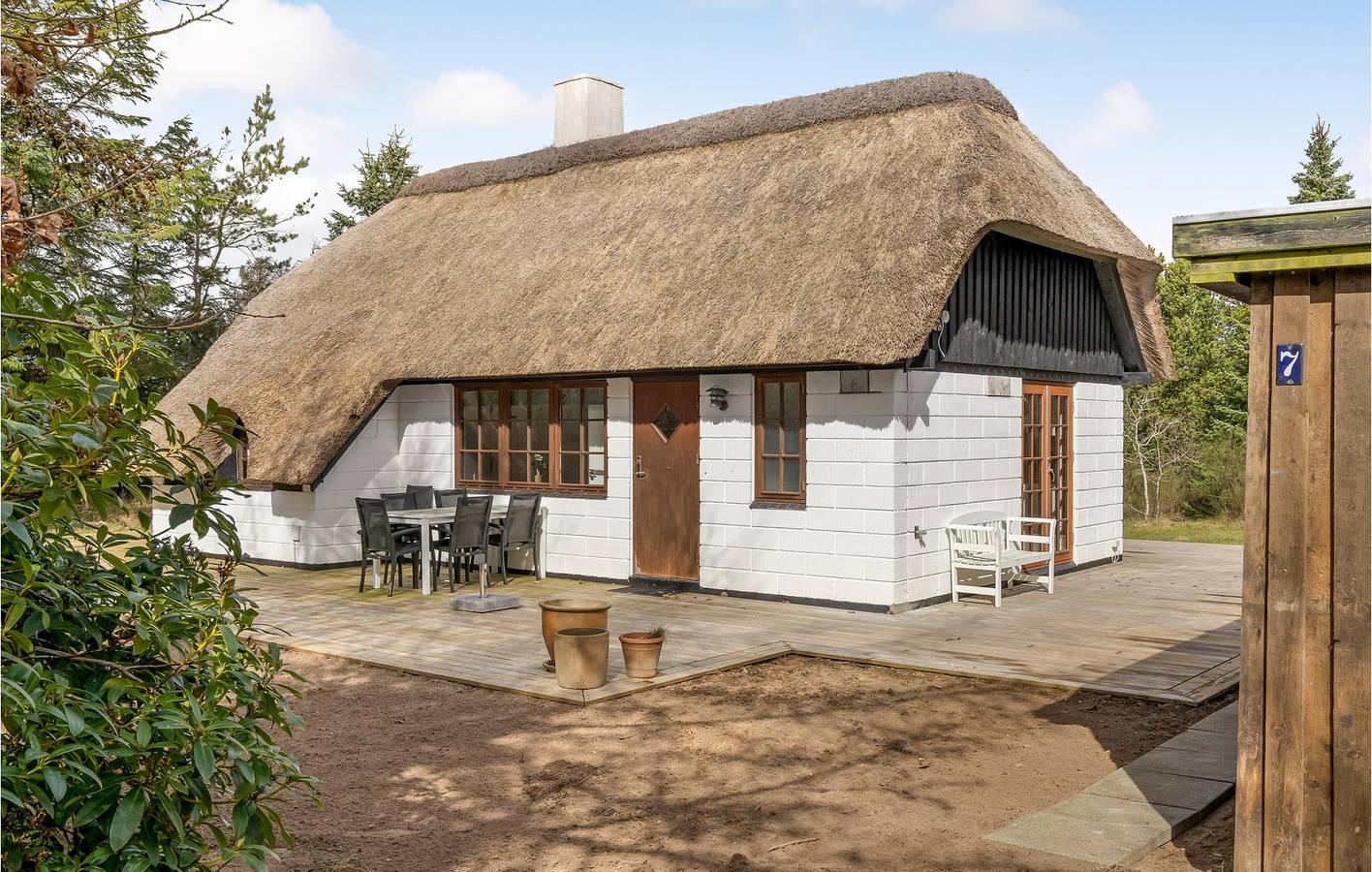 Ferienhaus für 5 Personen mit Terrasse in Lodbjerg Hede, Ringkøbing