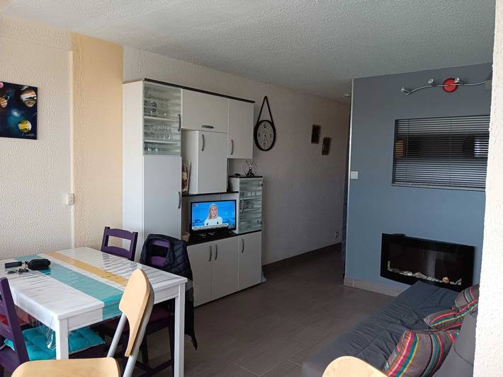 Ganze Wohnung, Helles Apartment in Agde mit Meerblick - 34 m² in Cap d'Agde, Agde