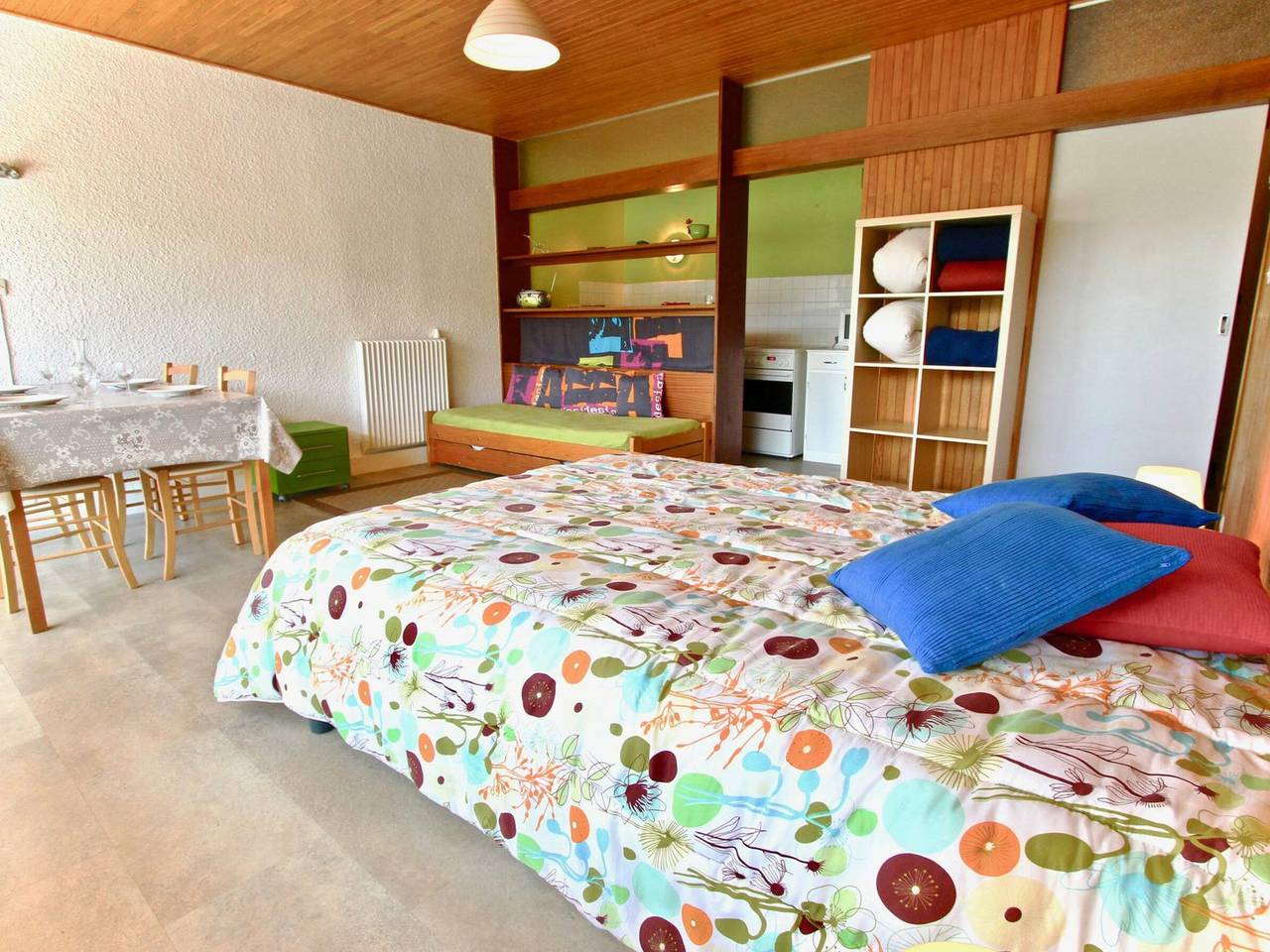 Studio entier, Grand studio rénové, 4 pers, animaux admis in Chamrousse, Parc national des Écrins
