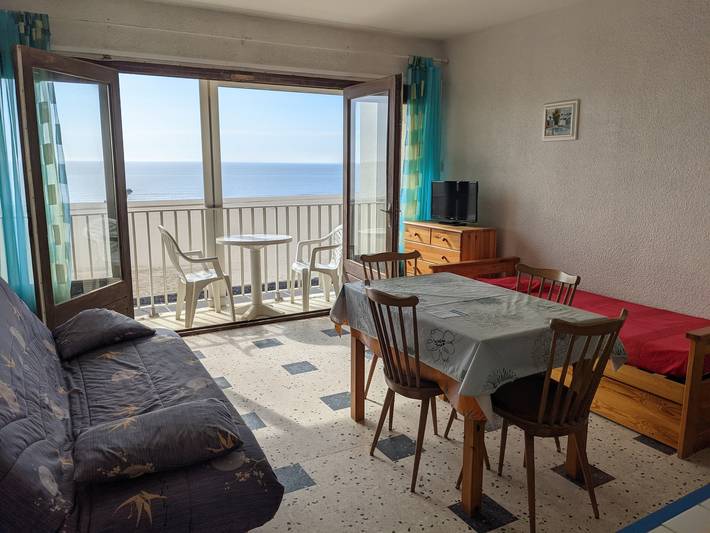 Ganzes Studio, Port-la-Nouvelle: Studio am Meer, 4 Pers, Parkplatz inkl. in Port-la-Nouvelle, Mittelmeerküste (Frankreich)