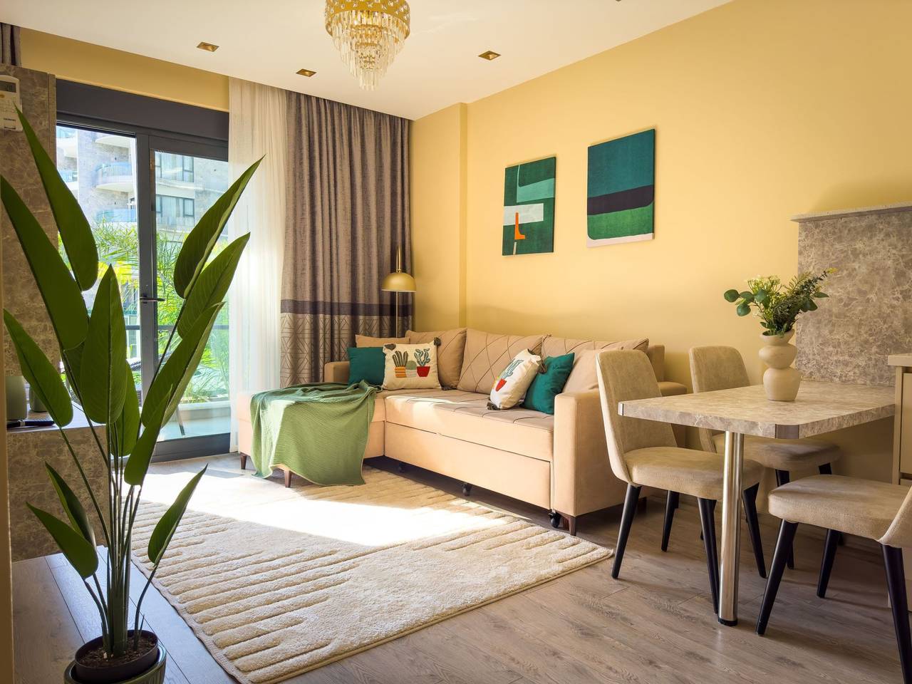 Appartement entier, Appartement de vacances pour 4 personnes avec sauna in Alanya, Province d'Antalya
