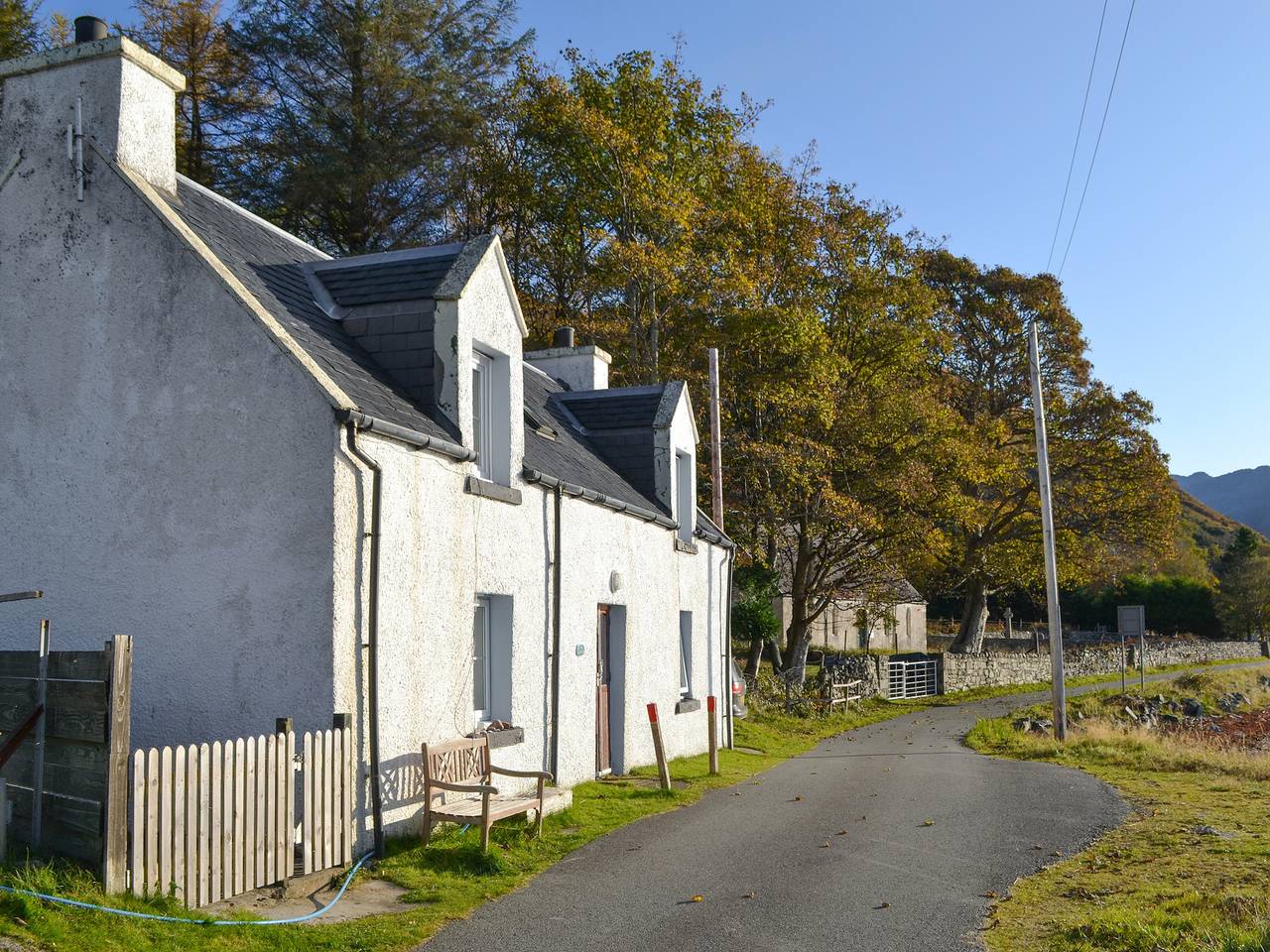 Cottage für 5 Personen mit Garten in Loch Hourn, Highlands