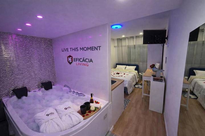 Apartamento de férias para 2 pessoas, com Jacuzzi e Vista em Abrantes