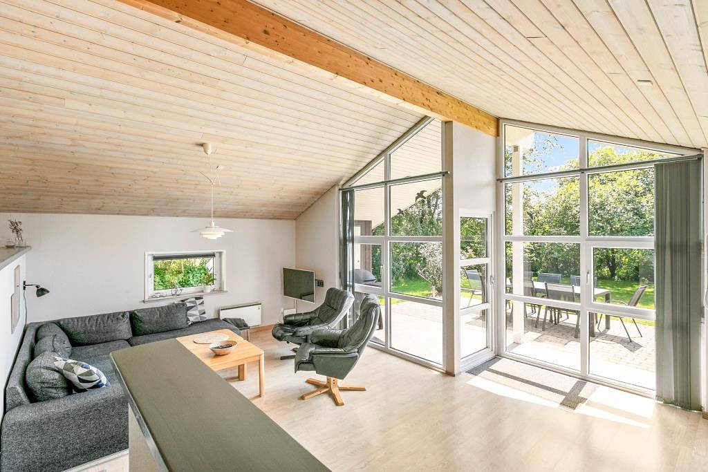 Charmerende og veludstyret sommerhus fra 1997 in Jegum, Jegum Ferieland