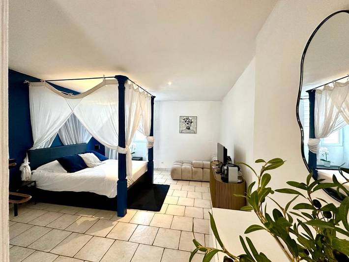 Maison d’hôte pour 2 personnes, avec vue et jardin à Le Blanc