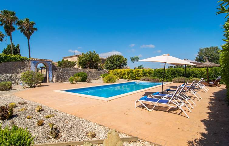 Finca für 10 Personen, mit Terrasse in Montuïri - 3