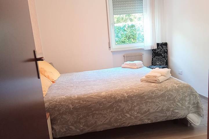 Ganze Wohnung, Blue-green apartment. A 3\" walk to the center, spa and lake. in Levico Terme, Caldonazzosee