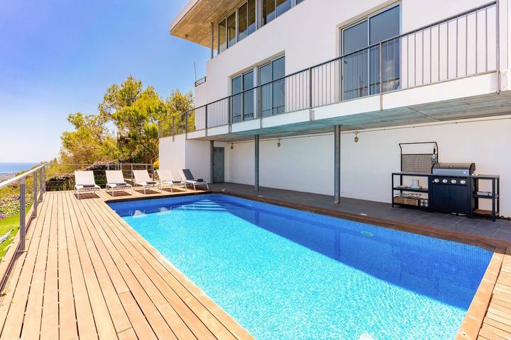 Villa El Mirador in Canyelles (Barcelona), Garraf