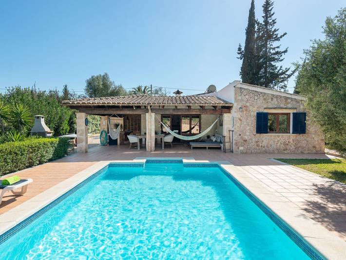 Ferienhaus für 4 Personen, mit Garten und Pool in Campanet