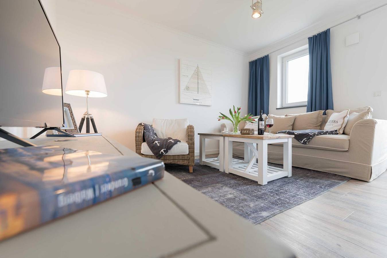 Ganze Wohnung, Villa Cara We 03 "Santa Sophia" mit Balkon und Meerblick in Börgerende in Börgerende, Börgerende-Rethwisch