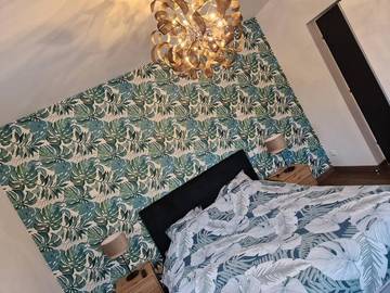 Gîte pour 2 personnes, avec terrasse ainsi que piscine et jardin à Sillery