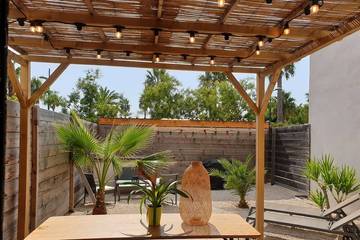 Gîte pour 6 personnes, avec terrasse et jardin dans Plage de Bonne Grace