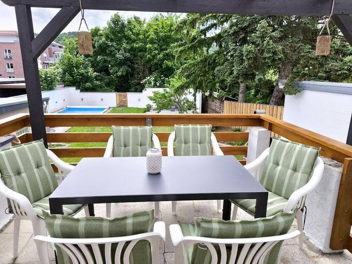 Ferienhaus für 6 Personen, mit Balkon und Terrasse sowie Pool in Quedlinburg - 3