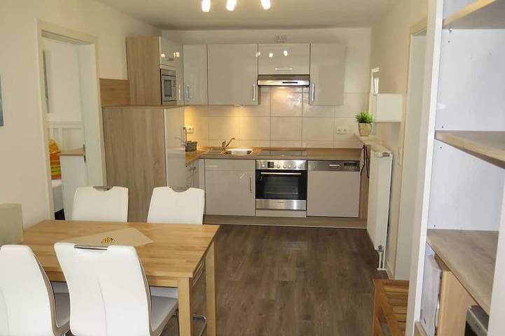 Ferienwohnung für 4 Personen, mit Terrasse und Garten sowie Sauna in Glückstadt