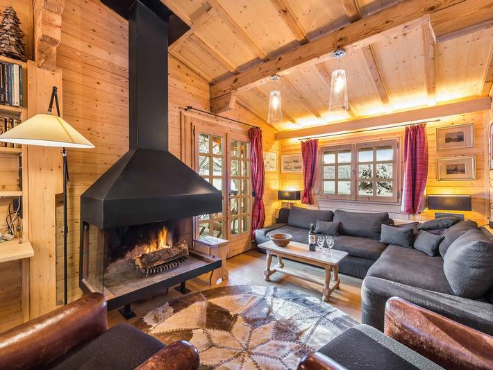 Chalet pour 10 personnes, avec Terrasse et Jardin à Megève