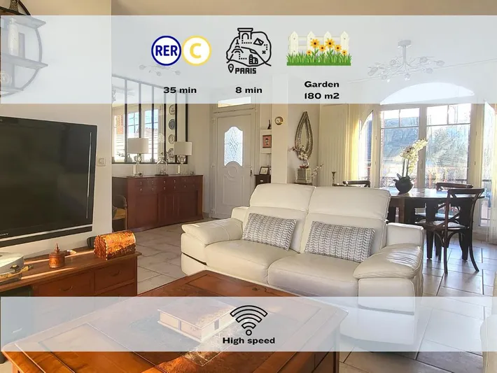 Apartamento de vacaciones para 6 personas, con vistas y jardín - 1