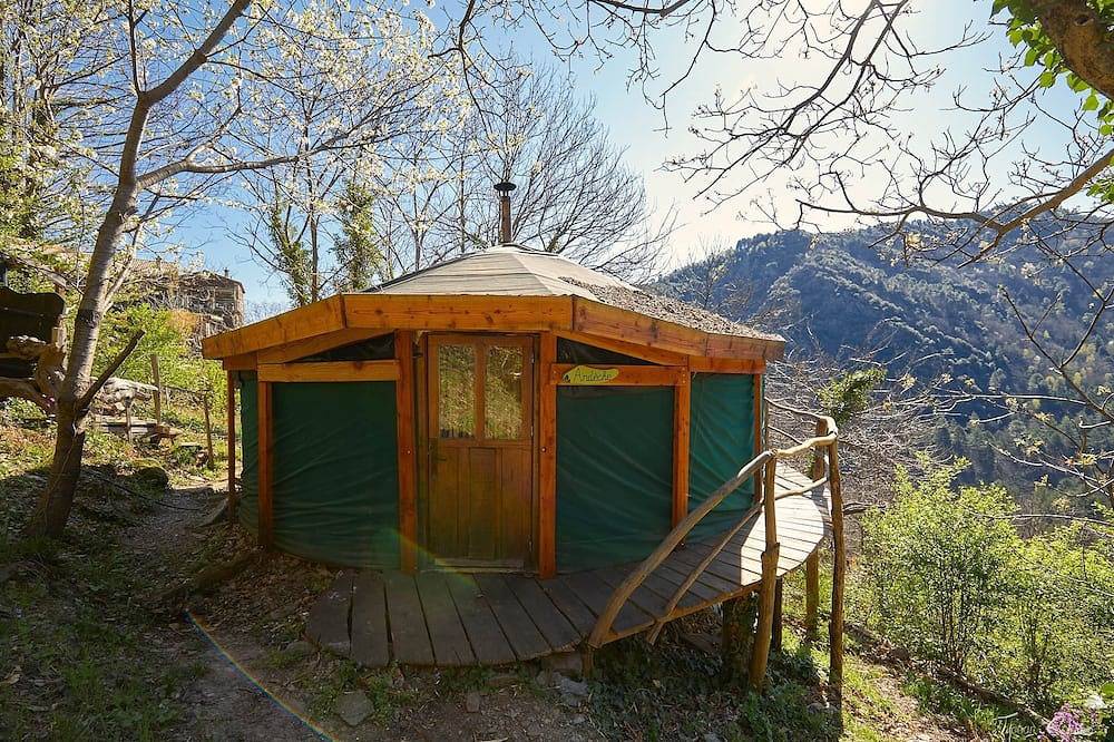 Yourte Ardèche in Malons-et-Elze, Parc national des Cévennes