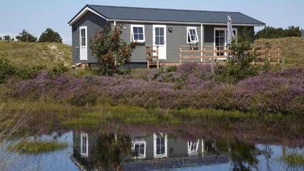 Chalet für 4 Personen, mit Terrasse und Sauna auf Texel