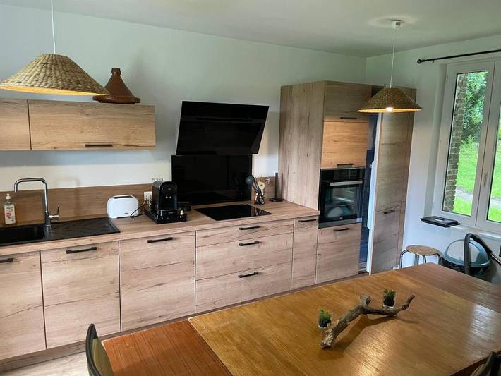 Location de vacances pour 14 personnes, avec jardin et vue à Manneville-ès-Plains - 2