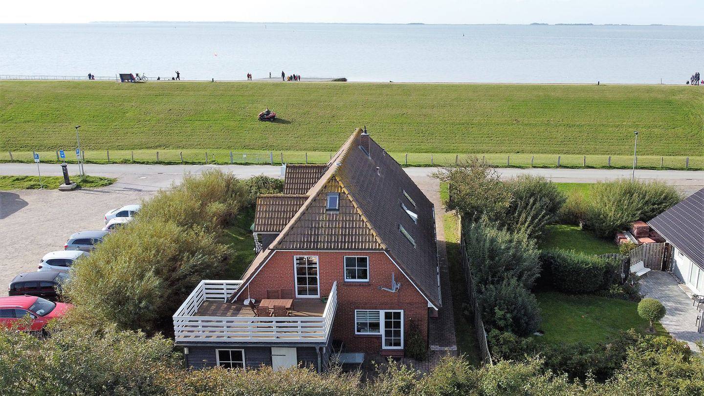 Ganze Wohnung, Speelwark- direkt am Badedeich in Dagebüll mit Terrasse und Strandkorb in Dagebüll, Nordfriesland