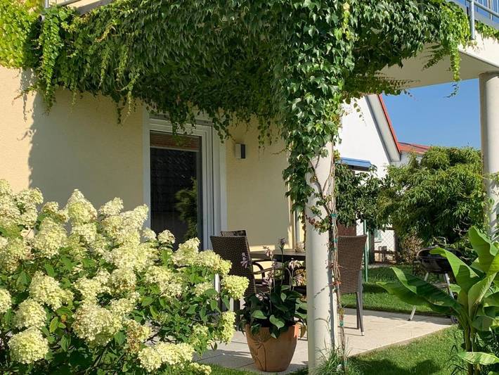 Ferienwohnung für 4 Personen, mit Balkon und Terrasse sowie Garten und Ausblick in Aalen - 3