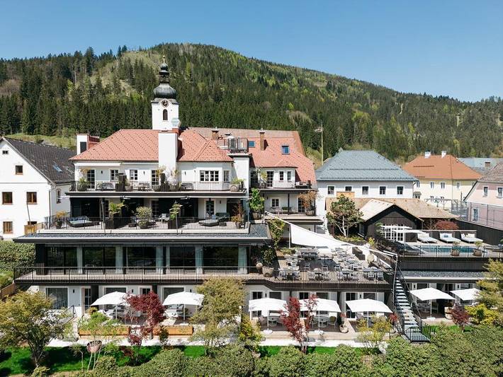 Hotel für 2 Personen, mit Terrasse und Garten sowie Sauna und Pool, mit Haustier in Lunz am See - 3