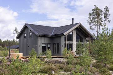 Villa für 6 Personen, mit Sauna und Terrasse sowie Garten, kinderfreundlich in Norwegen