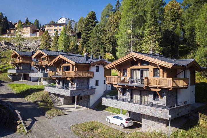 Chalet für 10 Personen, mit Terrasse und Sauna an der Turracher Höhe