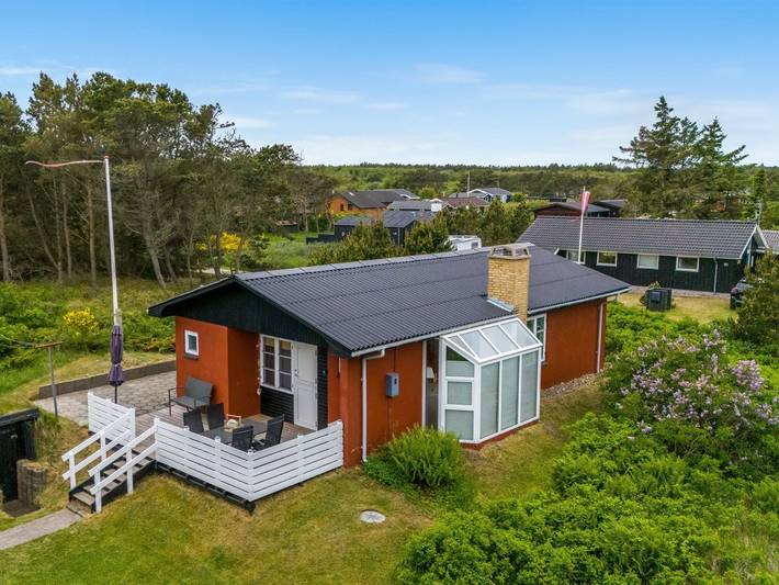 Ferienhaus für 6 Personen, mit Terrasse in Kjul Strand