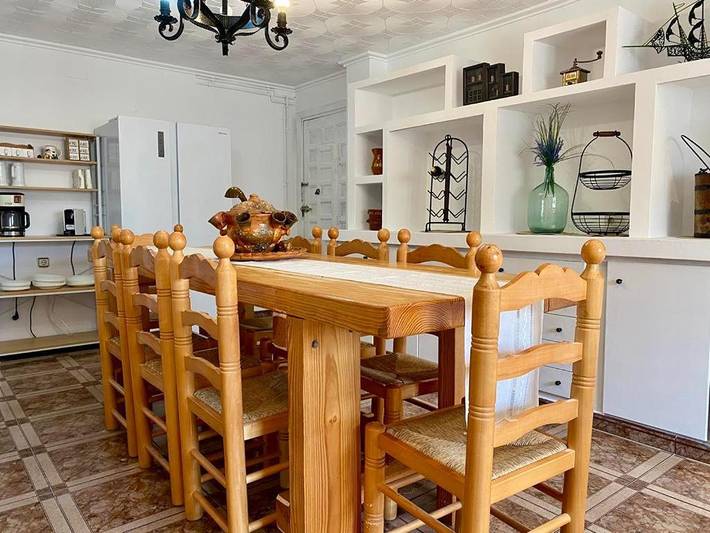 Casa rural para 12 personas, con jardín y vistas, Se admiten mascotas en Provincia de Ciudad Real