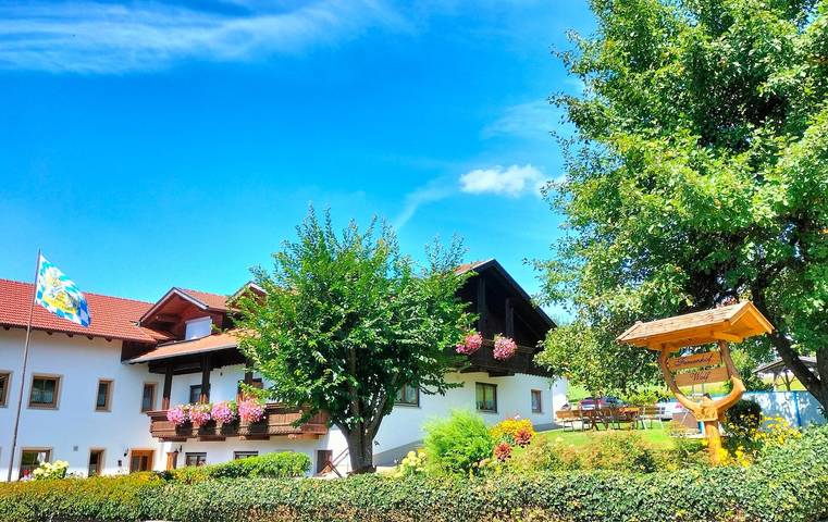 Ganze Ferienwohnung, Ferienhof Wolf - Ferienwohnungen Sonnenblume 45m² in Viechtach, Ostbayern