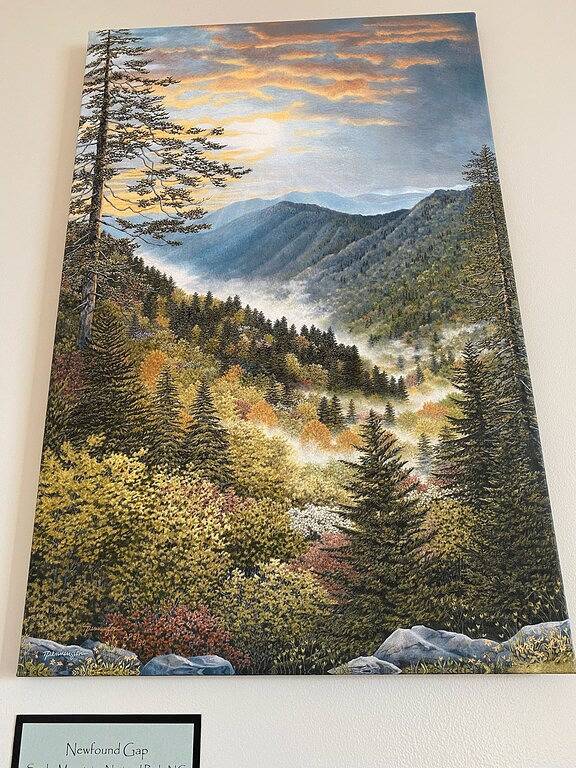 Vacation rental for 6 people, with terrace and yard as well as hot tub in Maggie Valley