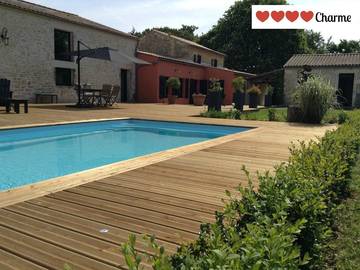 Chambre d’hôte pour 2 personnes, avec piscine et jardin à Aigrefeuille-d'Aunis