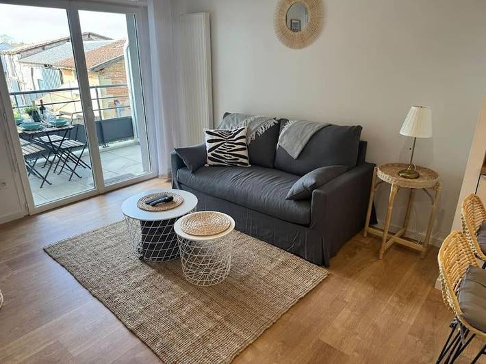 Gîte pour 4 personnes, avec Balcon à Parempuyre