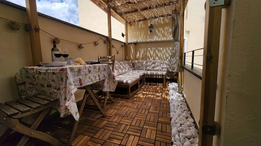 Loft per 4 persone, con Balcone e Terrazza in 