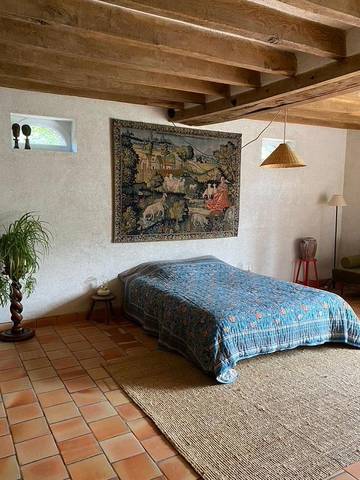 Chambre d’hôte pour 3 personnes, avec vue et jardin, animaux acceptés dans Baillou