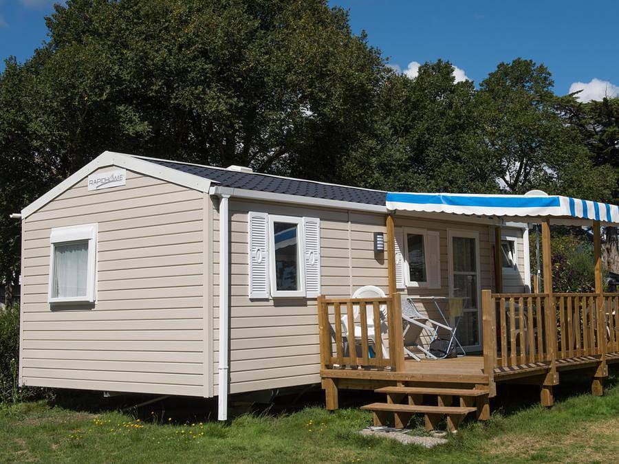 Camping de Brouel - Stacaravan 4 personen - Stacaravan Met 2 Slaapkamers in Ambon, Côte des Mégalithes