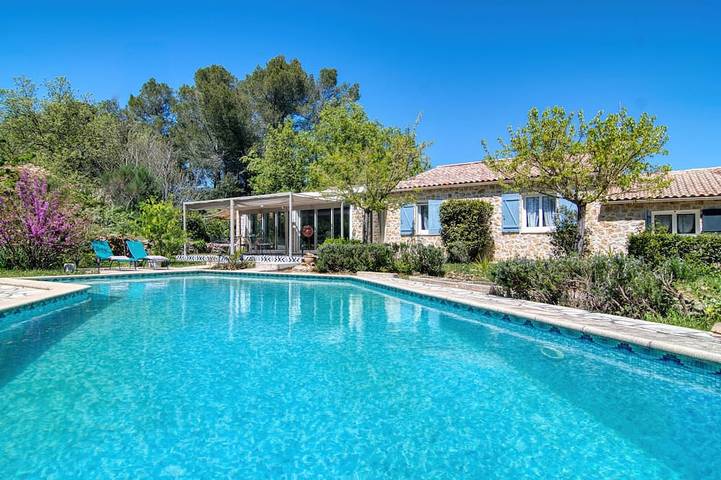 Maison de vacances pour 8 personnes, avec piscine ainsi que terrasse et jardin - 1