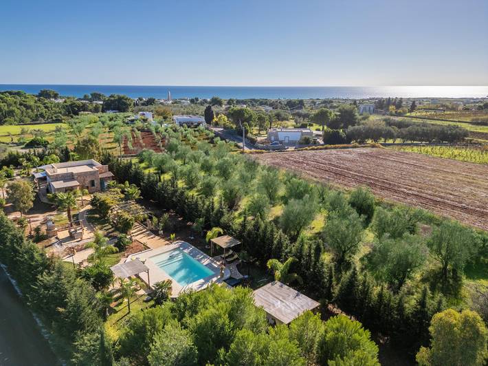 Villa pour 6 personnes, avec balcon/terrasse, animaux acceptés à Salve