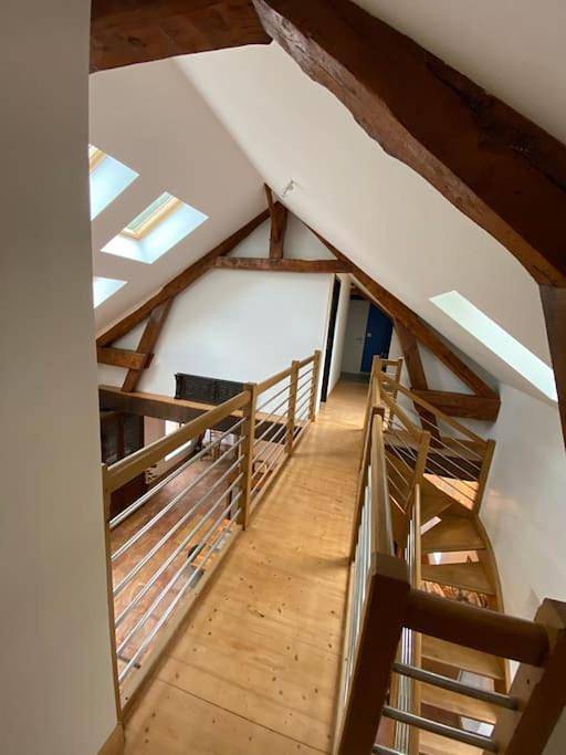 Location de vacances pour 10 personnes, avec piscine ainsi que vue et jardin à Écrainville - 3