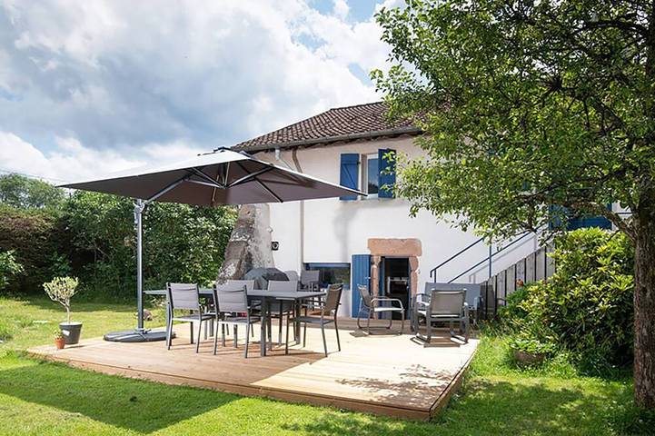 Maison de vacances pour 10 personnes, avec balcon