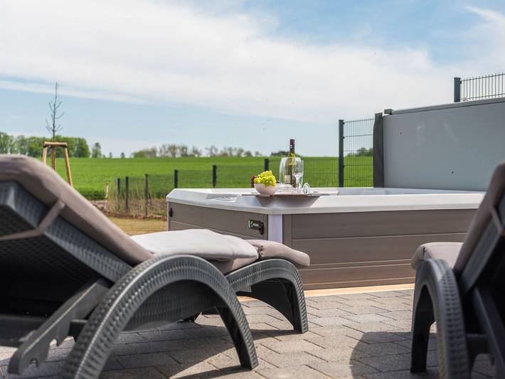 Ferienhaus für 7 Personen, mit Terrasse und Garten sowie Sauna und Ausblick, mit Haustier in Göhren-Lebbin - 2