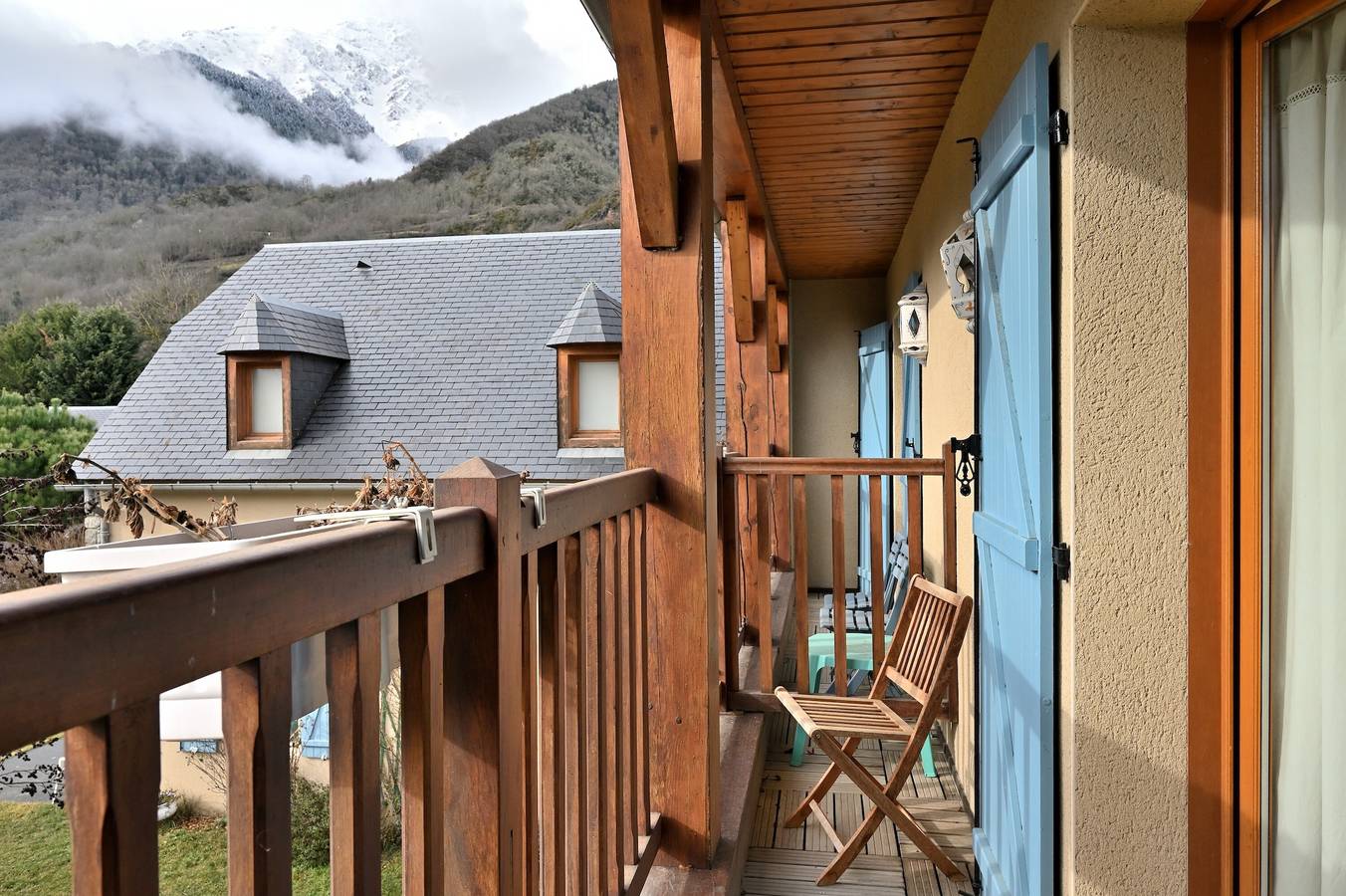 Chambre d’hôtes « Chambre Hellebores » avec vue montagne, terrasse partagée et Wi-Fi in Guchen, Parc national des Pyrénées
